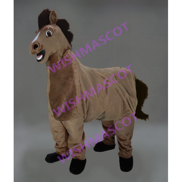 Sturdy Fast Horse Mascot Costume