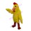 Hale Yellow Hairy Chicken Mascot Costume
