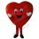 Cartoon Red Love Mascot Costume