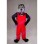 Dog With Red Rompers Mascot Costume