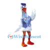 Pelican Holding Baby Mascot Costume