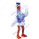 Pelican Holding Baby Mascot Costume