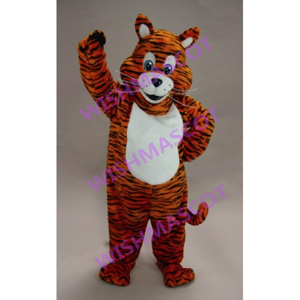 Pleasant Little Tiger Mascot Costume