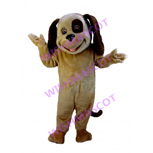 Bright Dog With Long Lop Ears Mascot Costume
