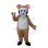 Monkey With Pink Ears Mascot Costume