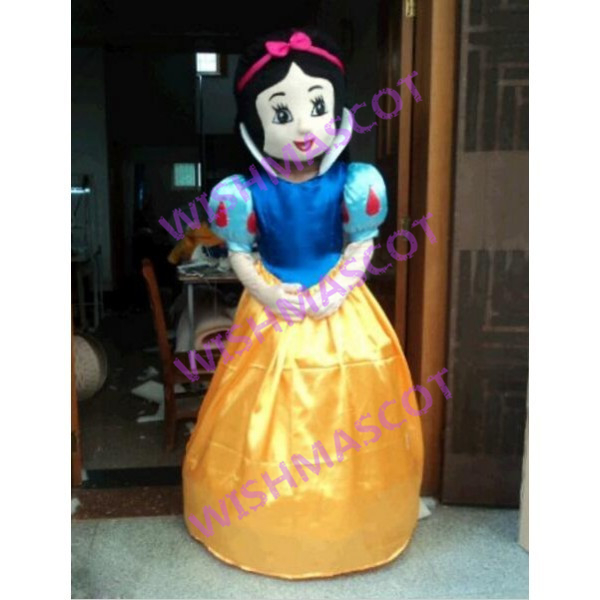 Pretty Virtuous Snow Queen Mascot Costume