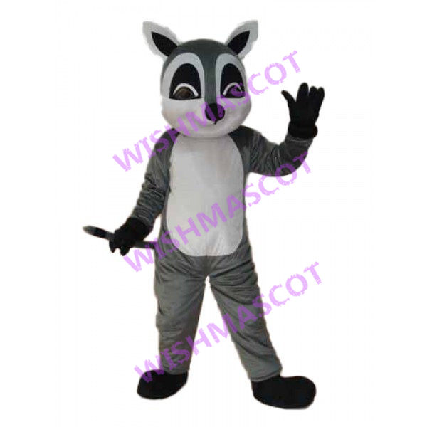 Raccoon Catching Own Tail Mascot Costume
