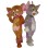 Funny Cartoon Tom And Jerry Mascot Costume