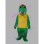 Violent Crocodile In Yellow Vest Mascot Costume