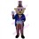 White Hair Grandpa Magician Mascot Costume