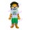 Curly Lion Mascot Costume For South Africa World Cup