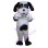 Lovely White Long Fur Dog Mascot Costume