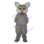 Confused Gray Tom Cat Mascot Costume