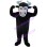 Physically Strong Black Bull Mascot Costume