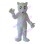 Pure White Arctic Fox Mascot Costume