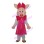 Sister Pig Wearing Pink Dress Mascot Costume