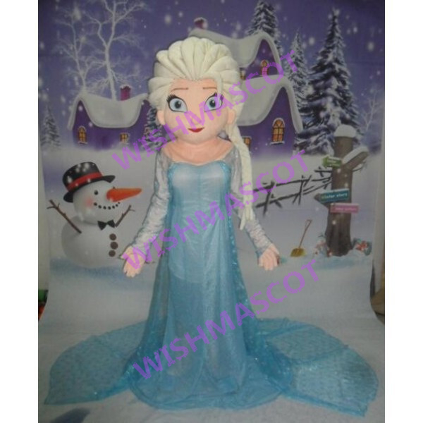Princess Aisha Of Ice Kingdom Mascot Costume