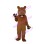 Swift Brown Tiger Mascot Costume
