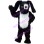 Long-haired Black Dog Mascot Costume