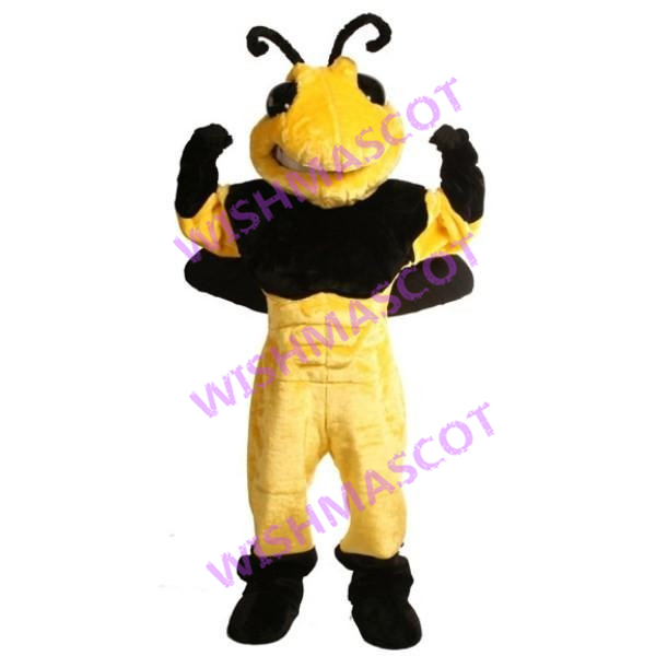 Powerful Giant Bee Mascot Costume