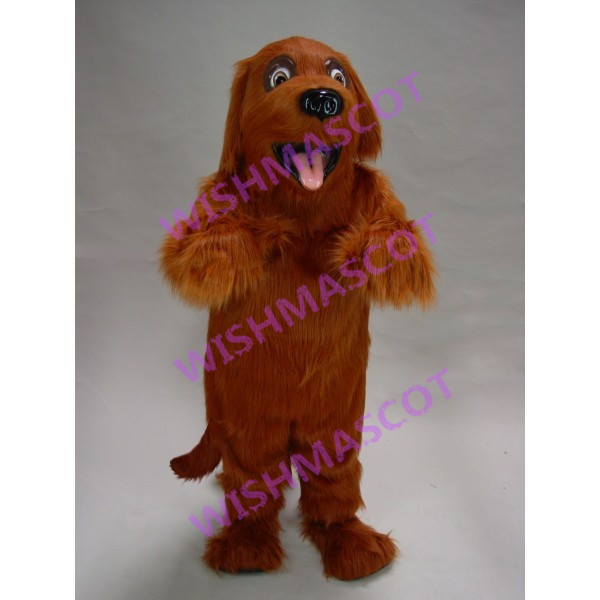 Stupid Dog With Tongue Out Mascot Costume