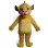Innocent Little Lion Simba Mascot Costume