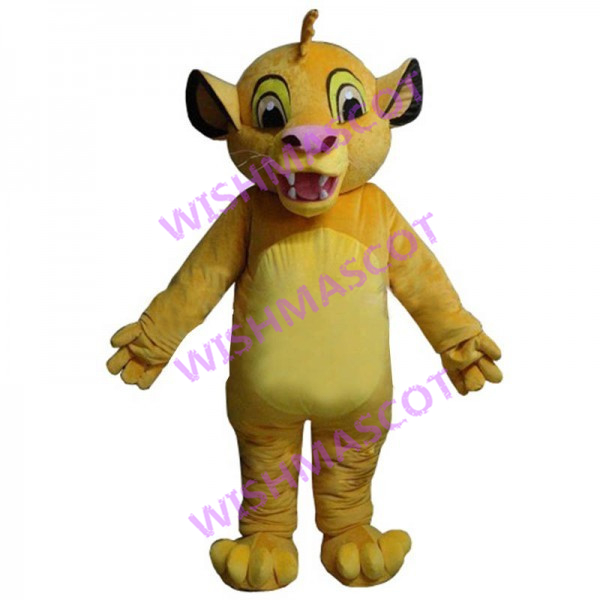 Innocent Little Lion Simba Mascot Costume