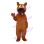 Troublesome Brown Dog Mascot Costume