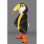 Black Woodpecker With Yellow Beak Mascot Costume