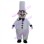 Foreign Chef With Mustache Mascot Costume