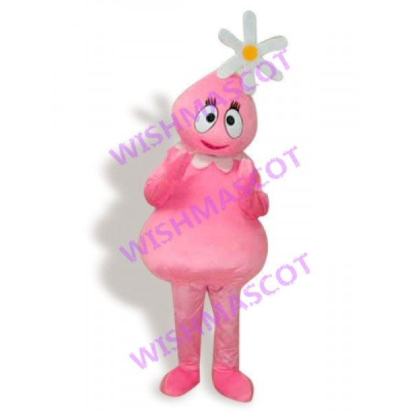 Pink Yo Gabba Foofa Mascot Costume