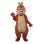 Lively Squirrel Mascot Costume