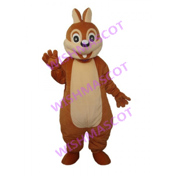Lively Squirrel Mascot Costume