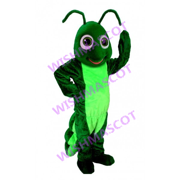 Cartoon Green Ant Mascot Costume