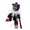 Sports Beaver Playing Baseball Mascot Costume