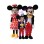 Harmonious Mickey Family Mascot Costume