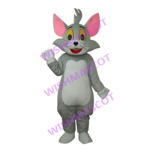Obedient Tom Cat Mascot Costume
