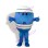 Cartoon Blue & White Ball Mascot Costume