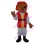 One-eyed Pirate Bear Mascot Costume