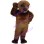 Brown Fur Beaver Mascot Costume