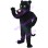 Well-meaning Black Dog Mascot Costume
