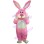 Cartoon Pink Rabbit Mascot Costume