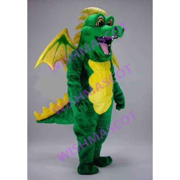 Forceful Dragon Mascot Costume