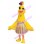 Bizarre Chicken Mascot Costume With Colorful Apron