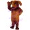 Sociable Brown Dog Mascot Costume