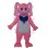 Lop-eared Bunny With Blue Tie Mascot Costume