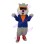 Hip Pop Bear With Sunglasses Mascot Costume
