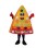 Lightweight Cartoon Veggie Pizza Mascot Costume 