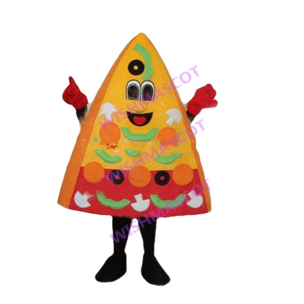 Lightweight Cartoon Veggie Pizza Mascot Costume 