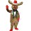 Christmas Reindeer Mascot Costume 